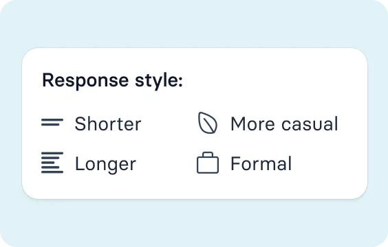 Customizable Brand Voice