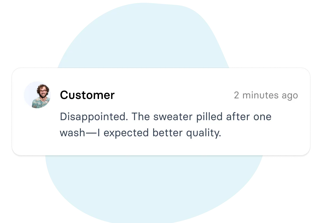 A Customer Posts a Review or Question